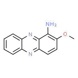 ChemSpider 2D Image | 2-Methoxy-1-phenazinamine | C13H11N3O