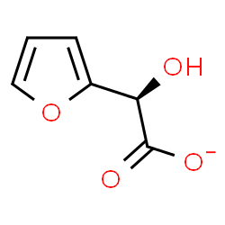 ChemSpider 2D Image | (2R)-2-Furyl(hydroxy)acetate | C6H5O4