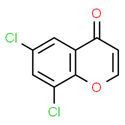ChemSpider 2D Image | 6,8-Dichlorochromone | C9H4Cl2O2