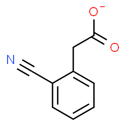 ChemSpider 2D Image | (2-Cyanophenyl)acetate | C9H6NO2