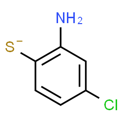 ChemSpider 2D Image | 2-Amino-4-chlorobenzenethiolate | C6H5ClNS