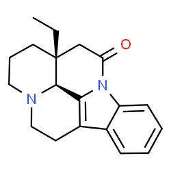 ChemSpider 2D Image | (3alpha)-14,15-Dihydroeburnamenin-14-one | C19H22N2O