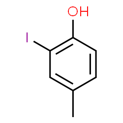 ChemSpider 2D Image | 2-Iodo-4-methylphenol | C7H7IO