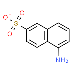 ChemSpider 2D Image | 5-Amino-2-naphthalenesulfonate | C10H8NO3S