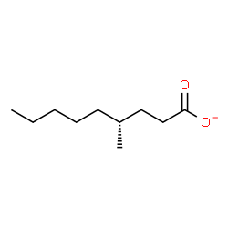 ChemSpider 2D Image | (4R)-4-Methylnonanoate | C10H19O2