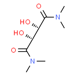 ChemSpider 2D Image | N,N,N',N'-Tetramethyl-D-tartaramide | C8H16N2O4