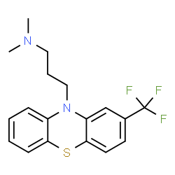 ChemSpider 2D Image | triflupromazine | C18H19F3N2S