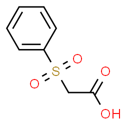 ChemSpider 2D Image | (Phenylsulfonyl)acetic acid | C8H8O4S