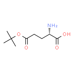ChemSpider 2D Image | L-Glutamic acid 5-tert-butyl ester | C9H17NO4