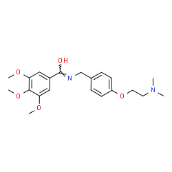 ChemSpider 2D Image | trimethobenzamide | C21H28N2O5