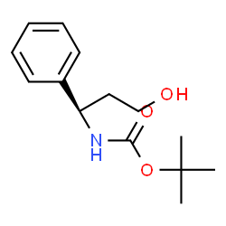 ChemSpider 2D Image | Boc-R-3-amino-3-phenylpropan-1-ol | C14H21NO3