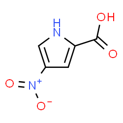 ChemSpider 2D Image | 4-Nitro-1H-pyrrole-2-carboxylic acid | C5H4N2O4