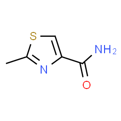 ChemSpider 2D Image | 2-Methyl-4-thiazolecarboxamide | C5H6N2OS