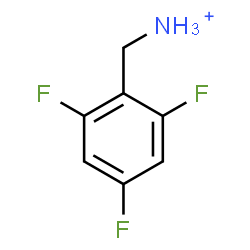 ChemSpider 2D Image | (2,4,6-Trifluorophenyl)methanaminium | C7H7F3N
