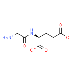ChemSpider 2D Image | (2S)-2-[(Ammonioacetyl)amino]pentanedioate | C7H11N2O5
