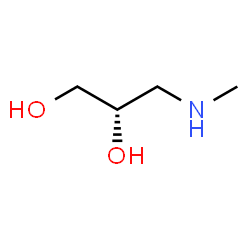 ChemSpider 2D Image | (2S)-3-(Methylamino)-1,2-propanediol | C4H11NO2