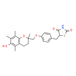 ChemSpider 2D Image | Troglitazone | C24H27NO5S
