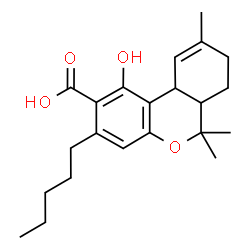 ChemSpider 2D Image | .DELTA.9-TETRAHYDROCANNABINOLIC ACID | C22H30O4