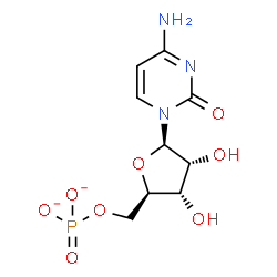 ChemSpider 2D Image | CYTIDINE 5'-PHOSPHATE | C9H12N3O8P