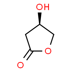 ChemSpider 2D Image | (4R)-4-hydroxyoxolan-2-one | C4H6O3