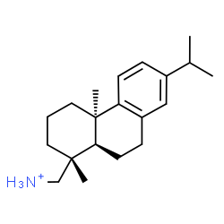 ChemSpider 2D Image | (10alpha)-Abieta-8,11,13-trien-18-aminium | C20H32N