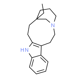 ChemSpider 2D Image | Quebrachamine | C19H26N2