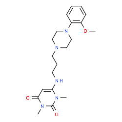 ChemSpider 2D Image | Urapidil | C20H29N5O3