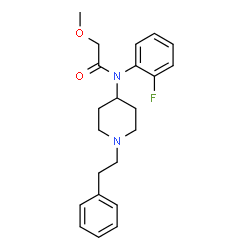 ChemSpider 2D Image | Ocfentanil | C22H27FN2O2