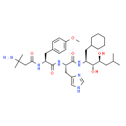 ChemSpider 2D Image | Enalkiren | C35H56N6O6