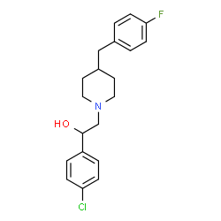 ChemSpider 2D Image | eliprodil | C20H23ClFNO