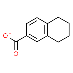 ChemSpider 2D Image | 5,6,7,8-Tetrahydro-2-naphthalenecarboxylate | C11H11O2