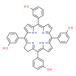 ChemSpider 2D Image | Temoporfin | C44H32N4O4