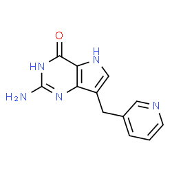 ChemSpider 2D Image | Peldesine | C12H11N5O