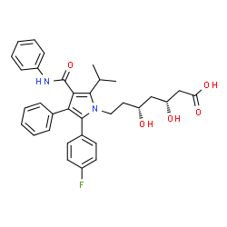 ChemSpider 2D Image | Atorvastatin | C33H35FN2O5