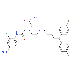 ChemSpider 2D Image | 0Y25DT968Y | C30H33Cl2F2N5O2