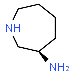 ChemSpider 2D Image | (3R)-3-Azepanamine | C6H14N2