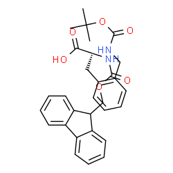 ChemSpider 2D Image | Fmoc-D-2-Aminomethylphe(Boc) | C30H32N2O6