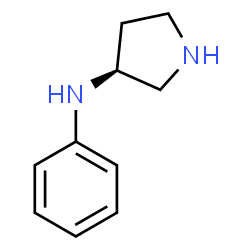 ChemSpider 2D Image | (3S)-N-Phenyl-3-pyrrolidinamine | C10H14N2