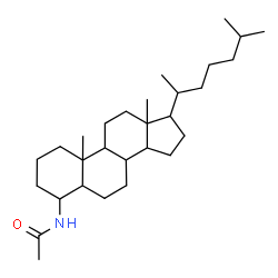 ChemSpider 2D Image | N-(Cholestan-4-yl)acetamide | C29H51NO