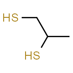 ChemSpider 2D Image | 1,2-Propandithiol | C3H8S2