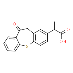 ChemSpider 2D Image | Zaltoprofen | C17H14O3S