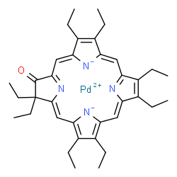 ChemSpider 2D Image | palladium(II) octaethylporphyrinketone | C36H44N4OPd