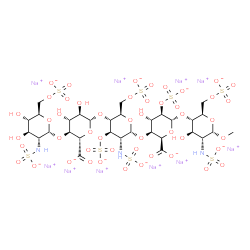 ChemSpider 2D Image | Fondaparinux sodium | C31H43N3Na10O49S8