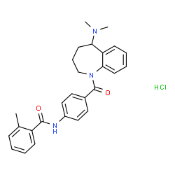 ChemSpider 2D Image | Mozavaptan HCl | C27H30ClN3O2