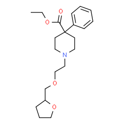 ChemSpider 2D Image | furethidine | C21H31NO4