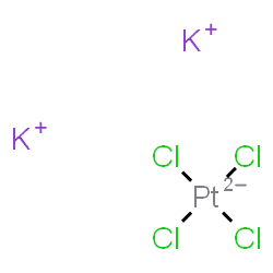 ChemSpider 2D Image | TP1850000 | Cl4K2Pt