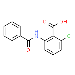 ChemSpider 2D Image | 2-benzamido-6-chlorobenzoic acid | C14H10ClNO3