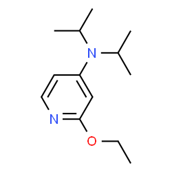 ChemSpider 2D Image | 2-Ethoxy-N,N-diisopropyl-4-pyridinamine | C13H22N2O