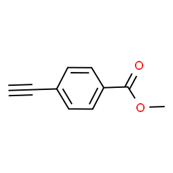 ChemSpider 2D Image | Methyl 4-ethynylbenzoate | C10H8O2