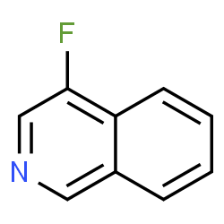 ChemSpider 2D Image | 4-Fluoroisoquinoline | C9H6FN